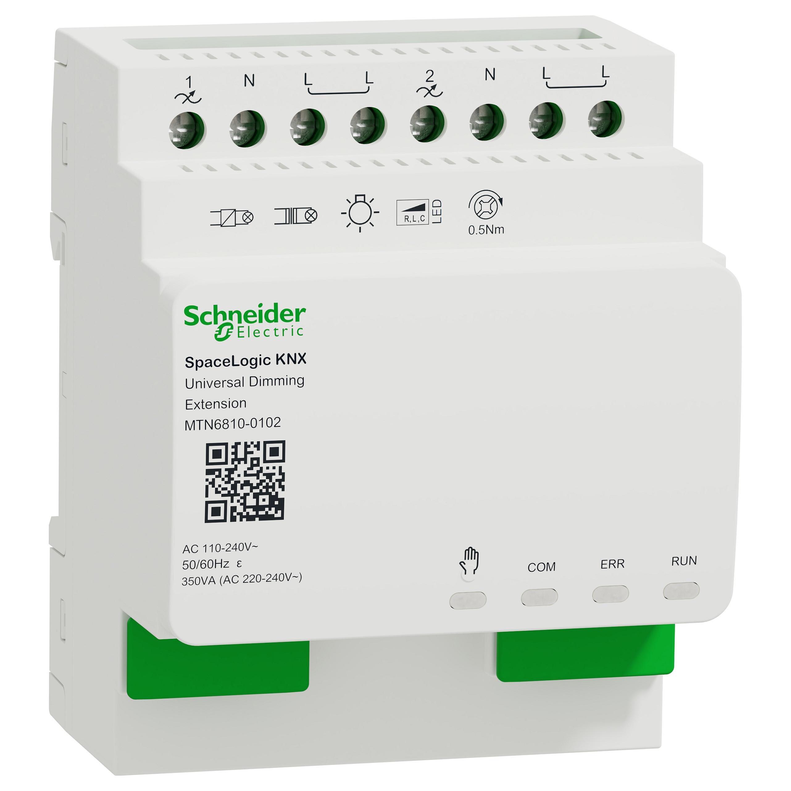 Schneider Electric MTN6810-0102 dæmperudvidelsesmodul 2-kanals SpaceLogic KNX