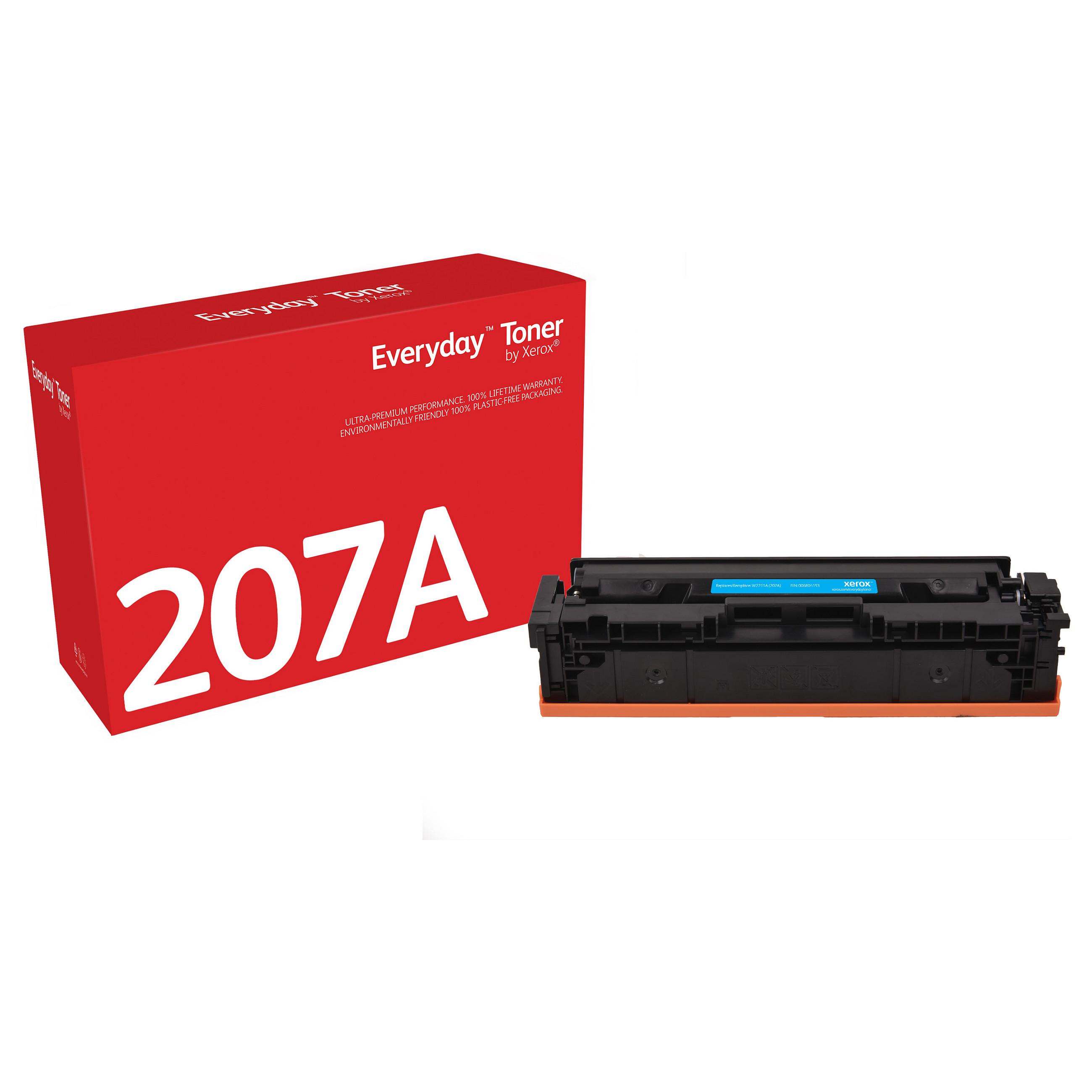 Xerox Everyday cyan toner - kompatibel med HP 207A (W2211A), standardkapacitet