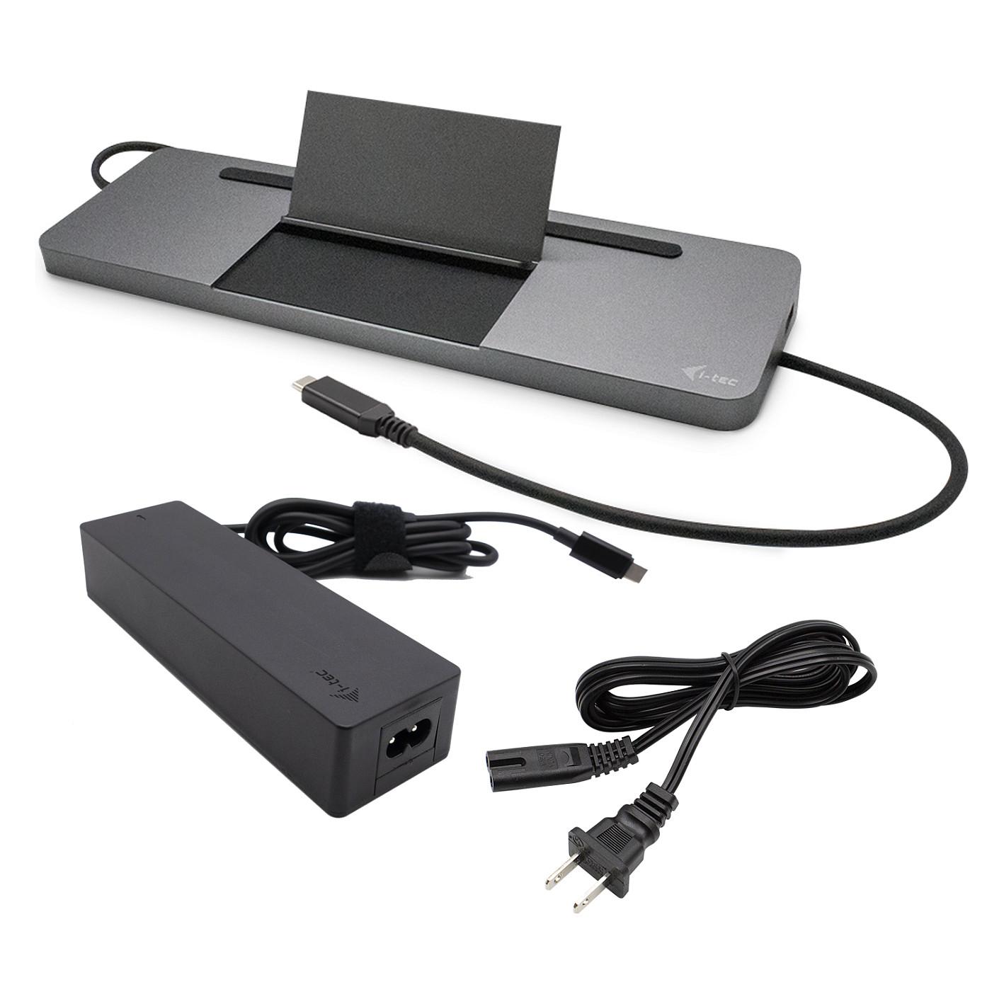 i-Tec - Dockingstation - USB-C / Thunderbolt 3 - DP, HDMI, VGA - 1GbE - Den Europæiske Union