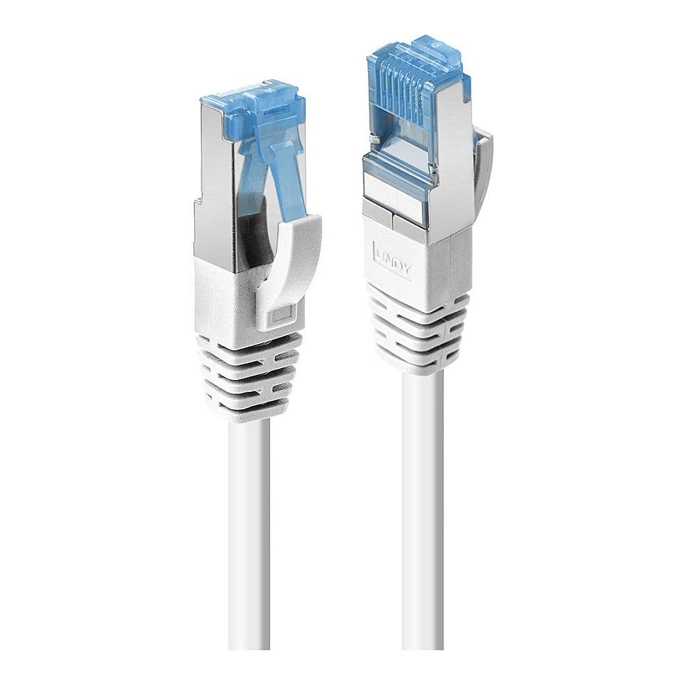 Patchkabel Lindy Cat6A S/FTP LSZH 2 m - hvid