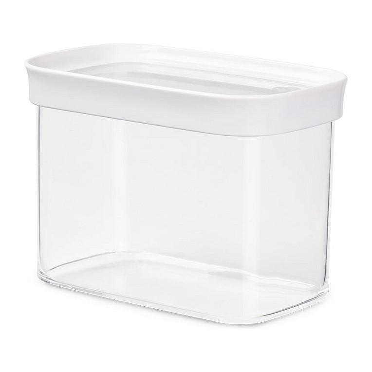 Opbevaringsdåse EMSA OPTIMA 1,0 l - transparent/hvid