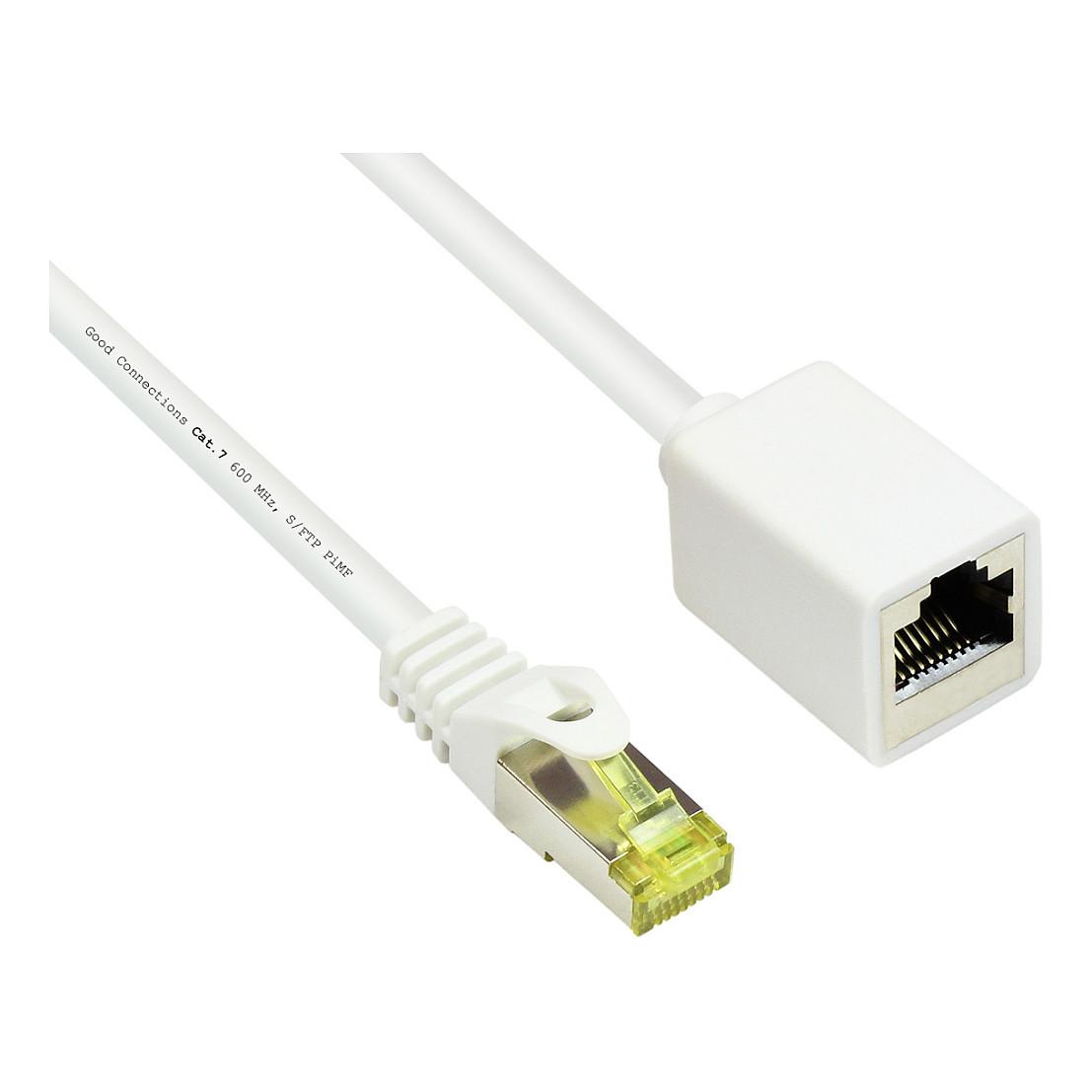 Alcasa electronik Good Connections RNS patch extension cable - 50 cm - white - Hvid - 0.5m