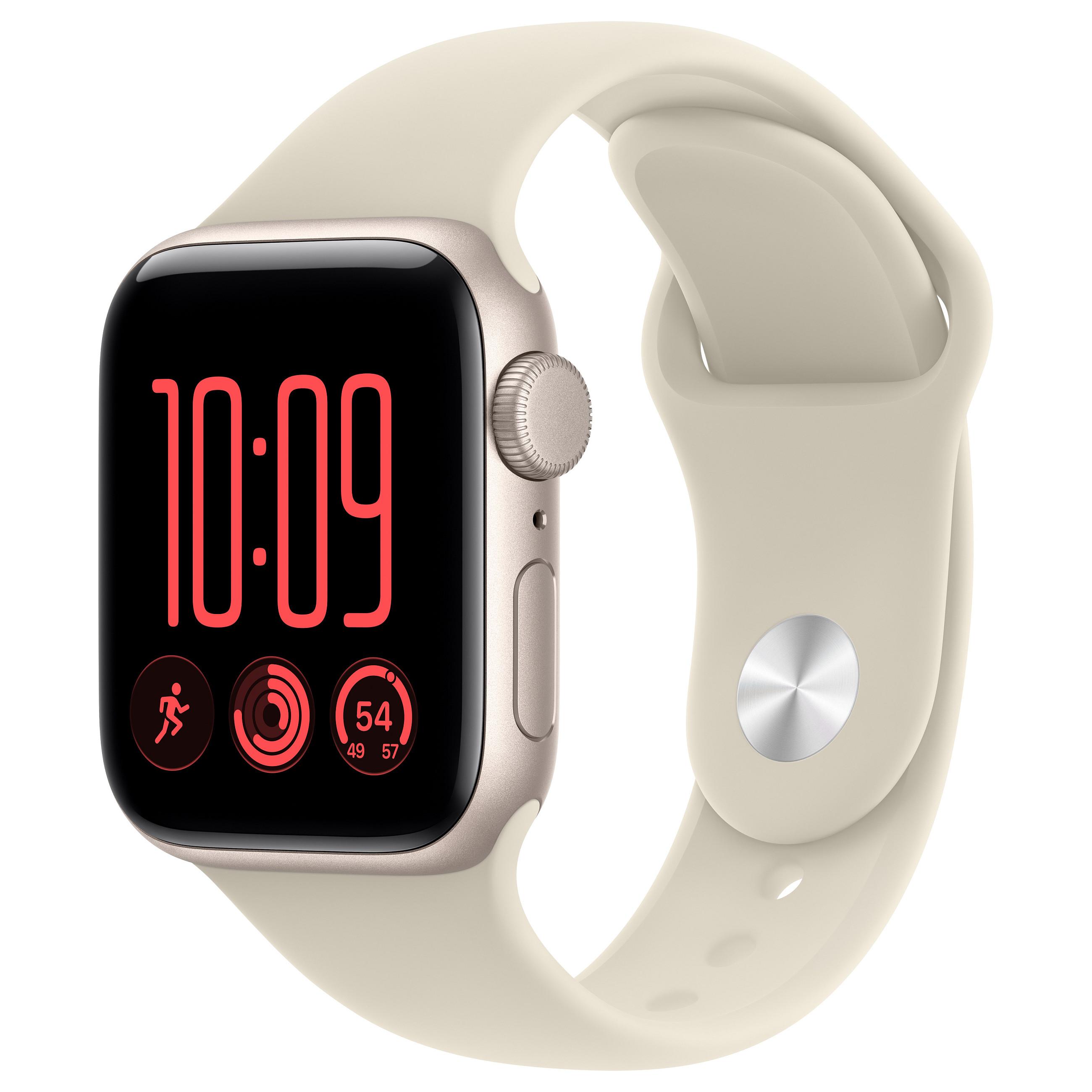 Apple Watch SE (3nd generation) OLED 40 mm Digital 324 x 394 pixel Berøringsskærm Beige Wi-Fi GPS (satellit)
