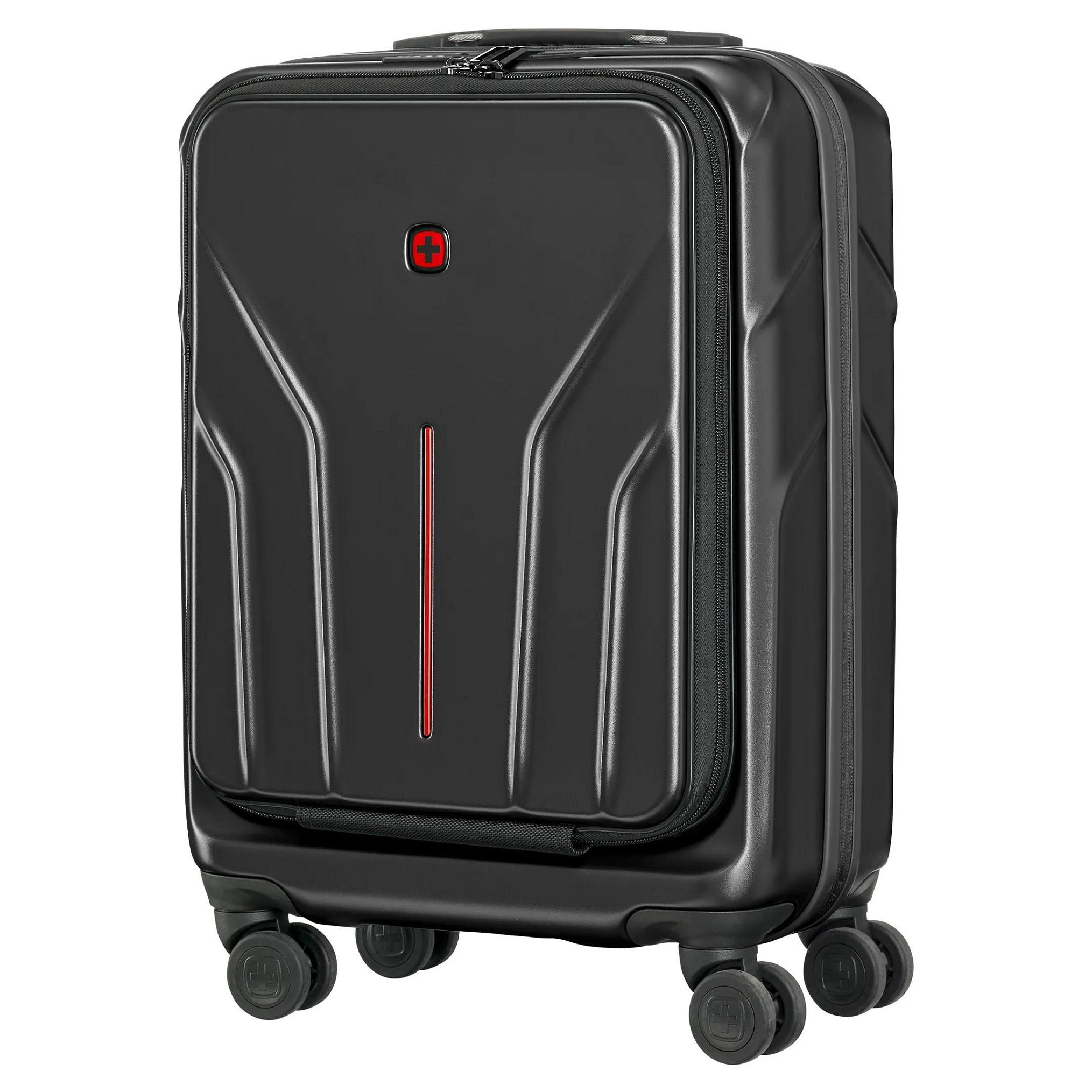 Wenger Amplix - Spinner - hardside - i håndbagage - polykarbonat - sort