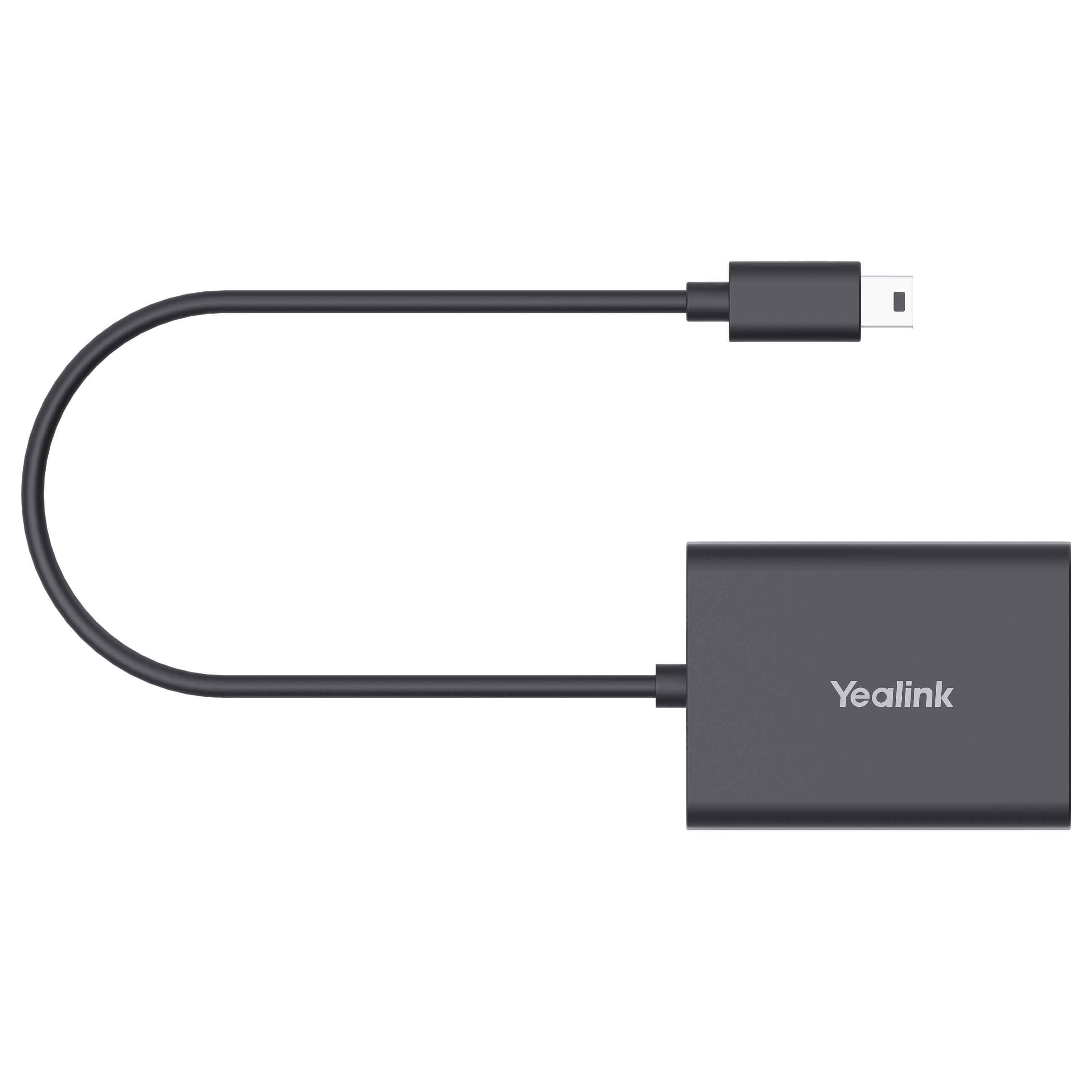 Yealink EHS62 Headset med Opladningsstander - Bluetooth - Sort