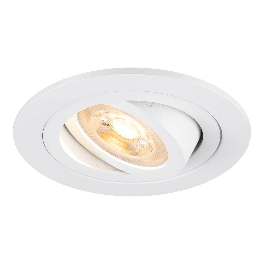 SLV NEW TRIA 75, Indbygget lysplade, GU10, LED, 10 W, 220 - 240 V, Hvid