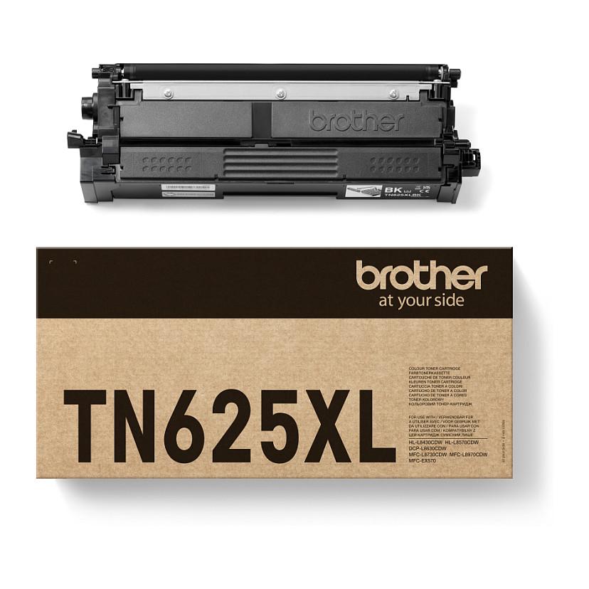 Brother TN625XLBK - high capacity - black - original - toner cartridge