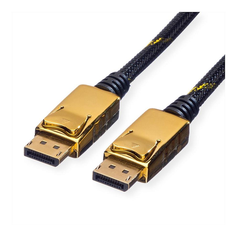 DisplayPort-kabel ROLINE GOLD DP ST - ST 2 m
