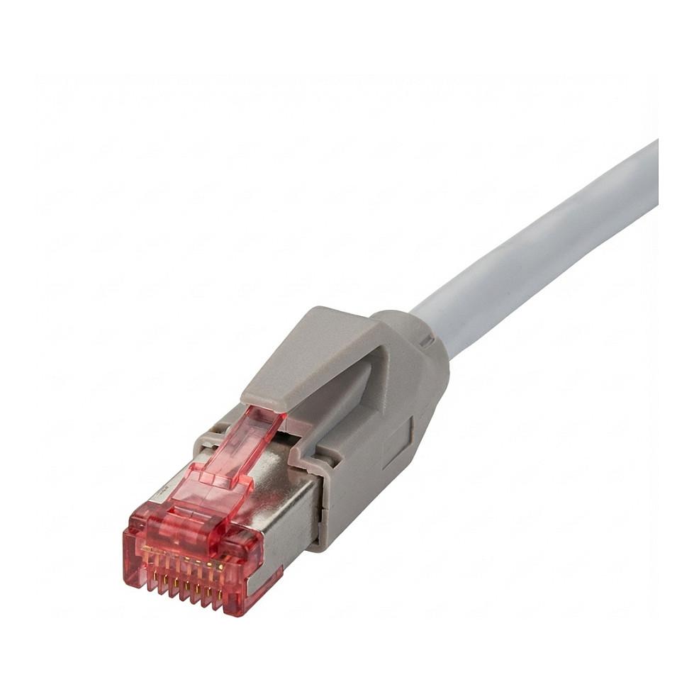 Dätwyler CAT 6 Afskærmet parsnoet kabel (SSTP) Patchkabel Grey