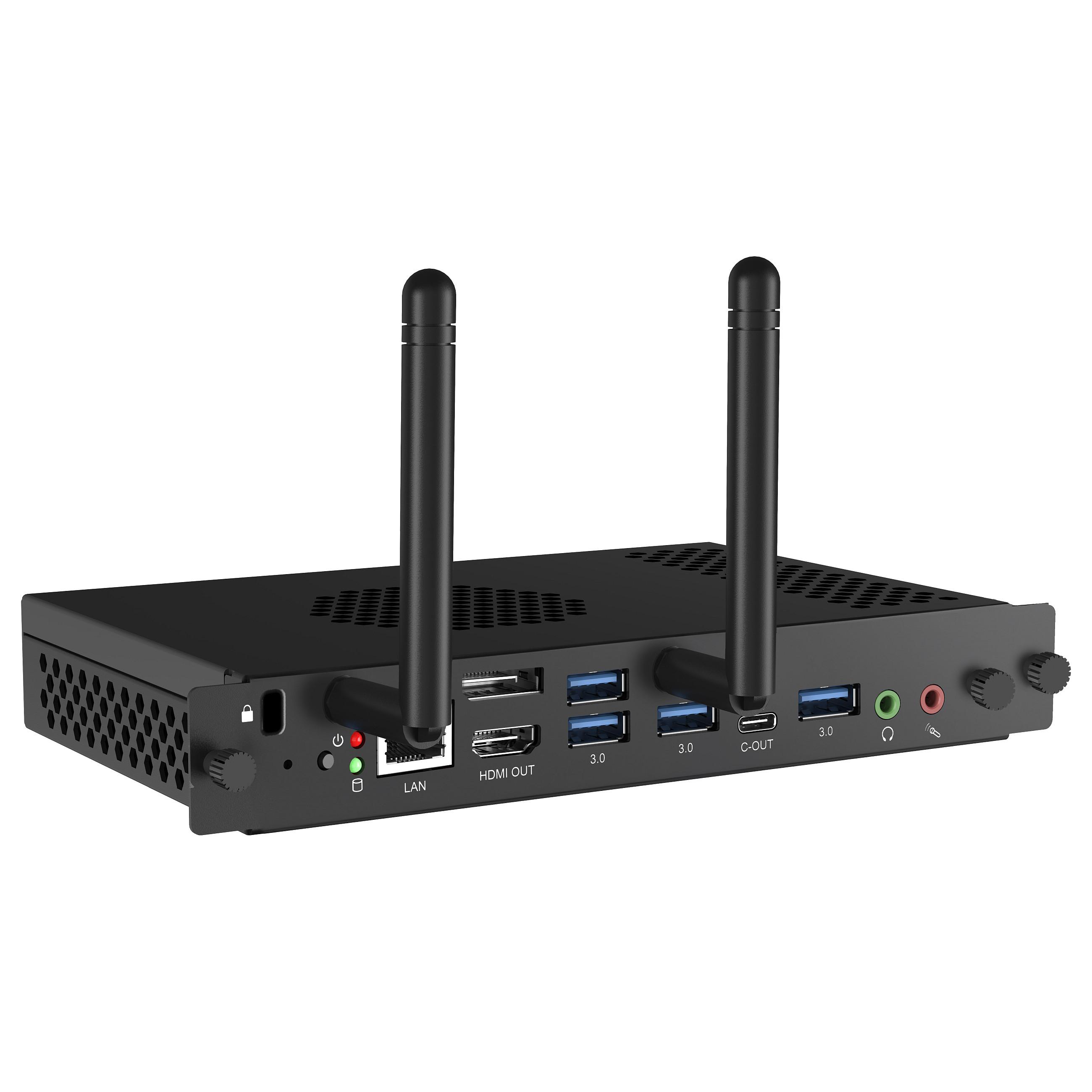 iiyama OPC51204BC-1 mini‐PC - Intel Core i5-12450H, 8 GB RAM, 256 GB SSD, Windows 11 IoT Enterprise - Sort