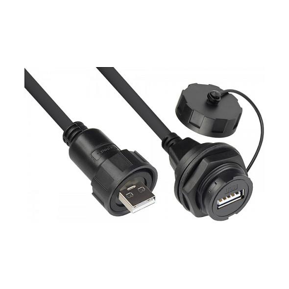 USB 2.0 indbygningsforlængerkabel S4-USB - 1 m