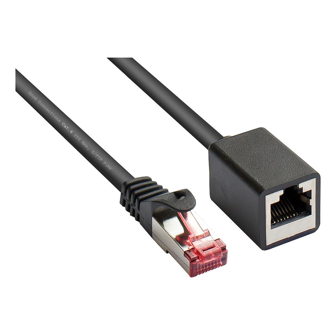 Alcasa electronik Good Connections RNS patch extension cable - 5 m - black - Sort