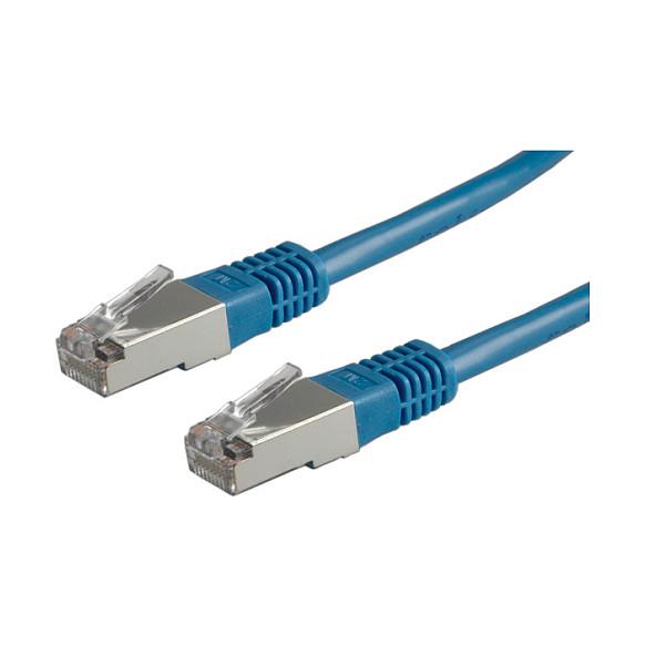 Patchkabel VALUE Cat.6 Class E S/FTP PiMF RJ-45 - blå 1,5 m