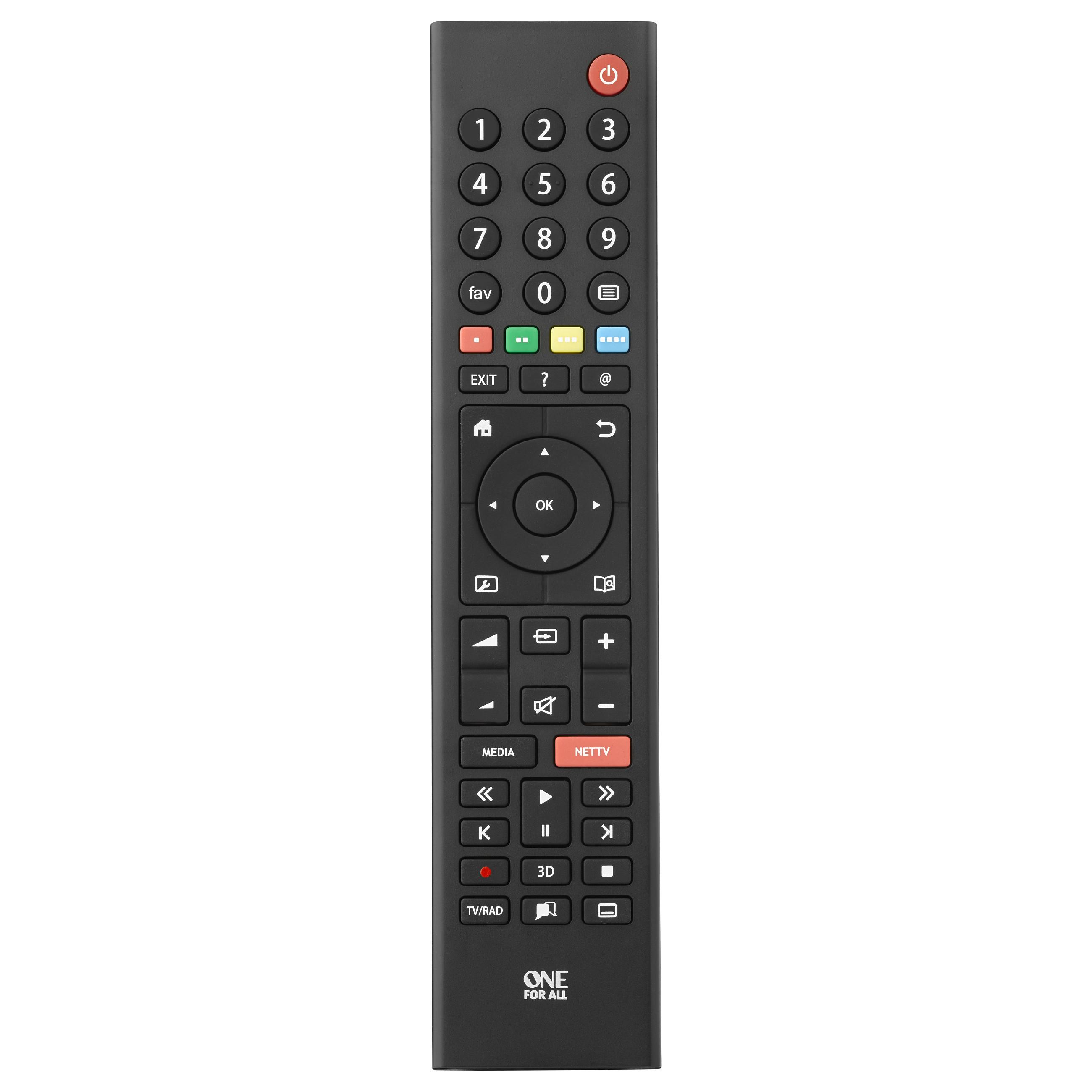TV-fjernbetjening One For All URC1915 til Grundig - sort