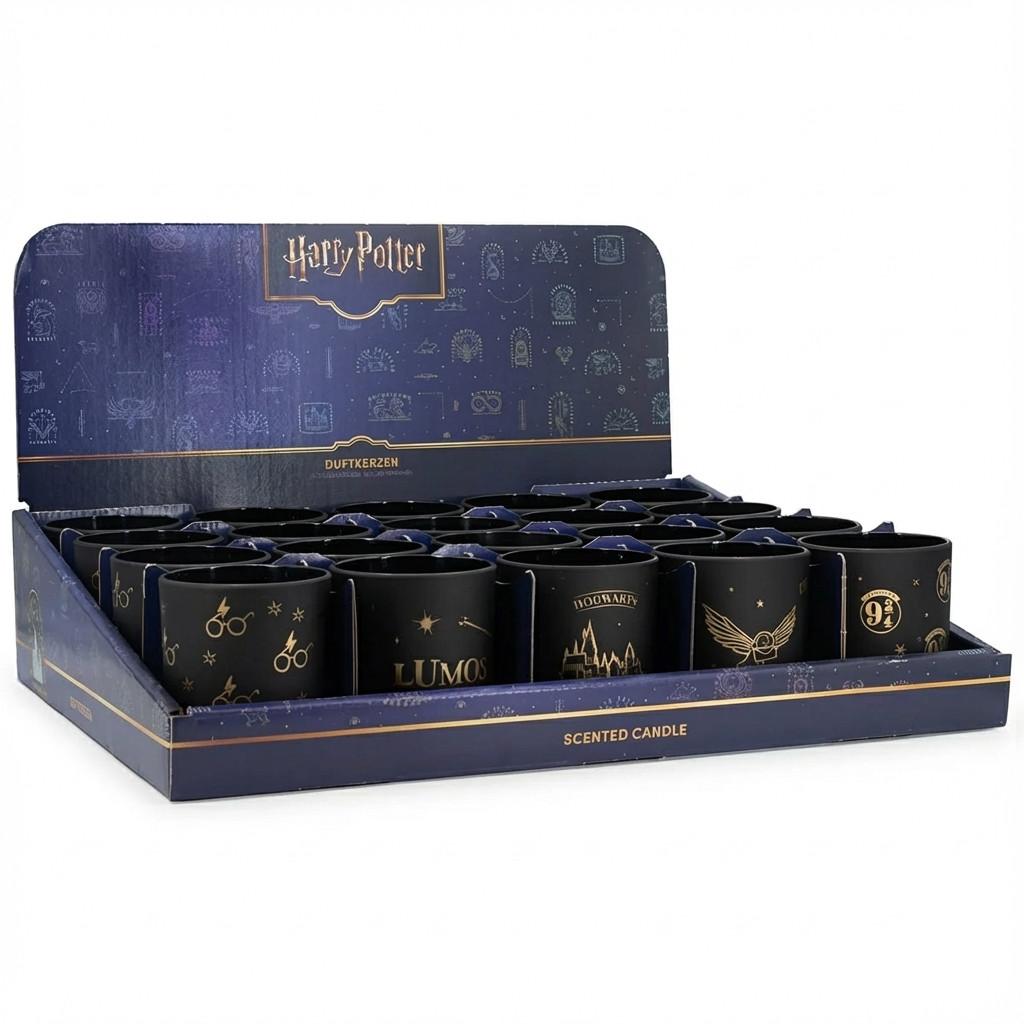 Harry Potter Thekendisplay Duftkerzen Black 20x - 135g, 5x4