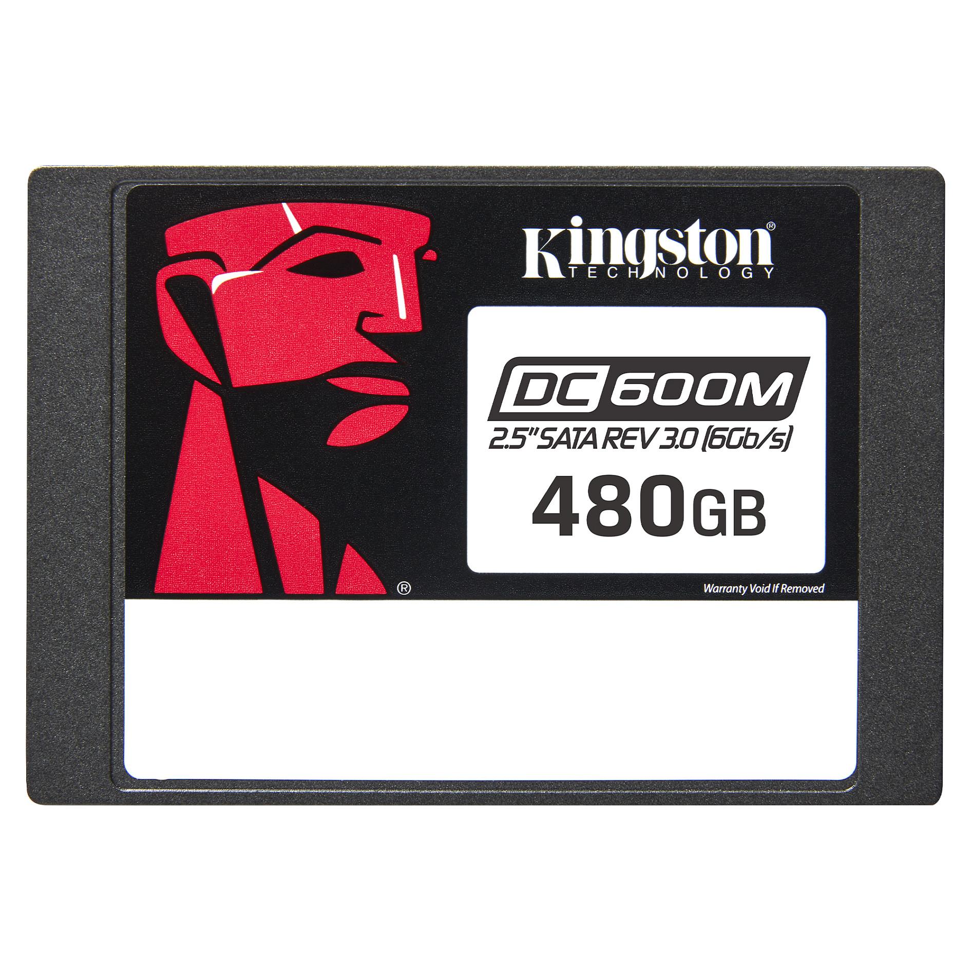 Kingston DC600M 480 GB 2,5" Enterprise SATA SSD Mixed Use til server og workstation