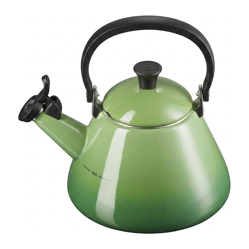 Le Creuset Kone Kedel med Fløjte - 1.6L - Grøn