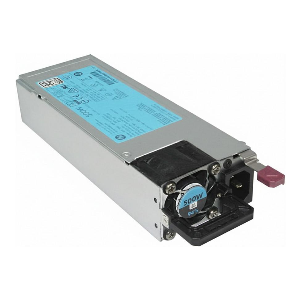 Fujitsu - Strømforsyning - hurtigstik/redundant (indstiksmodul) - 80 PLUS Titanium - AC 100-240 V - 500 Watt - for PRIMERGY RX2530 M6, RX2540 M6