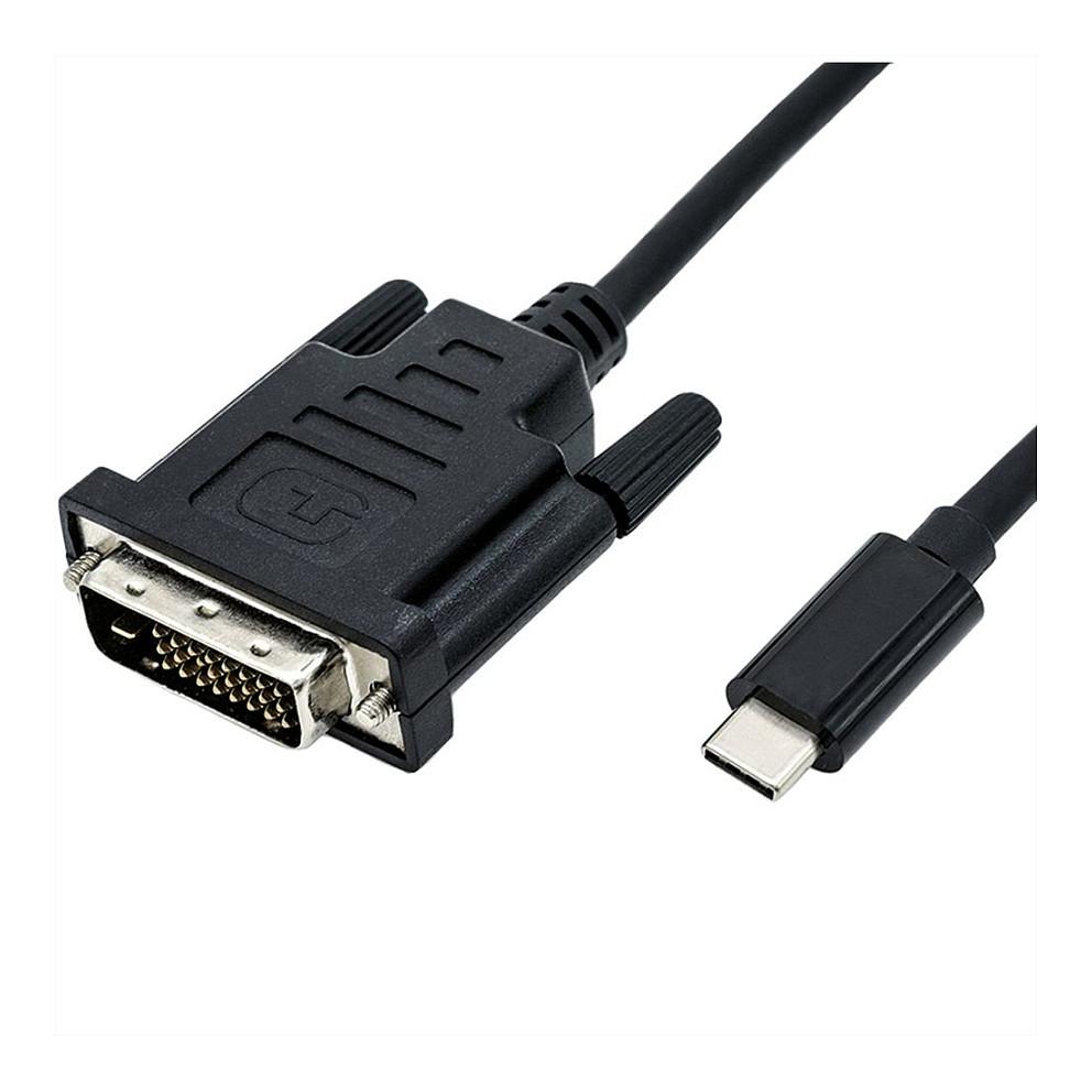 USB-C til DVI-D adapterkabel ROLINE - 2 m, sort