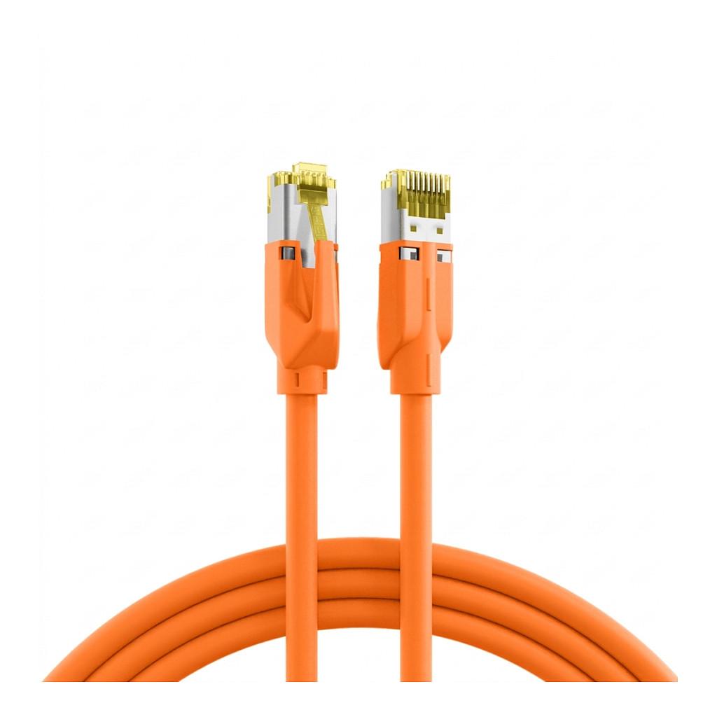 EFB NORDIC EFB-Elektronik patch cable - 25 cm - orange - Orange - 0.25m