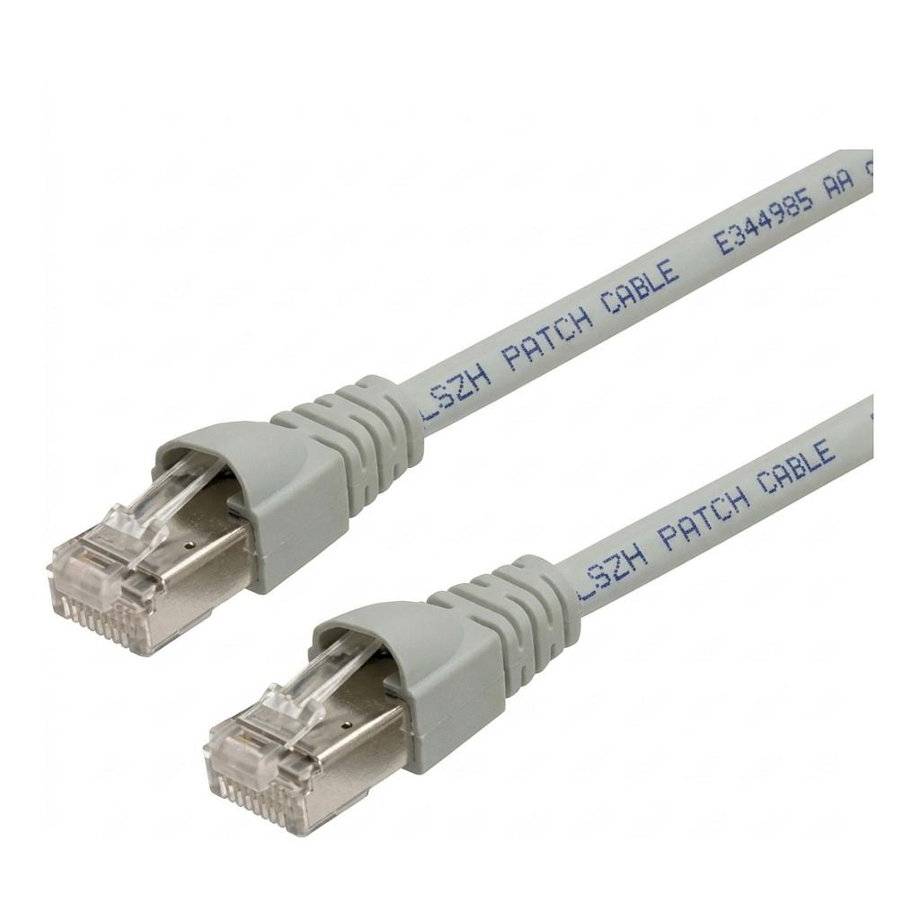 Netværkskabel Telegärtner CAT7 SFTP - 2 m, grå