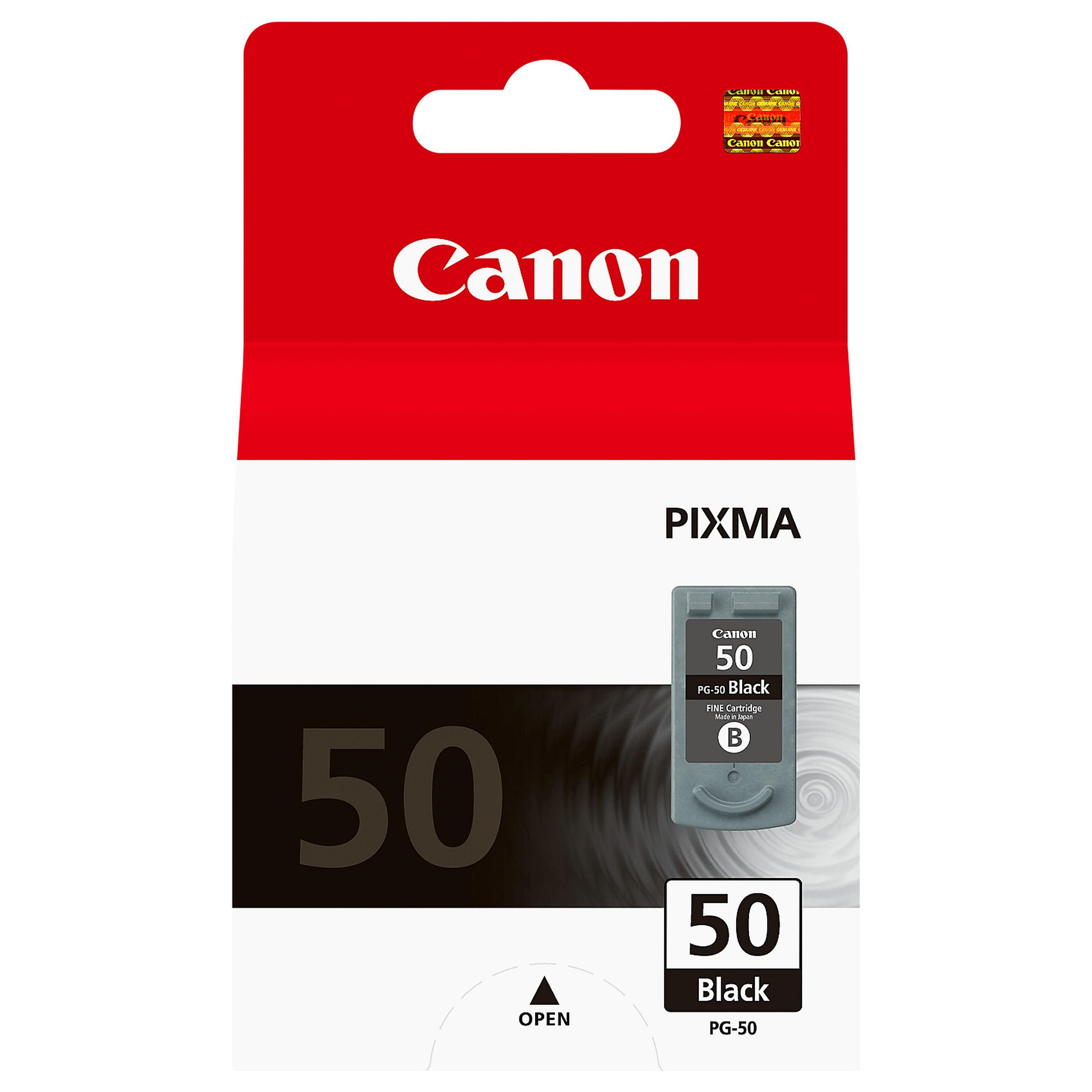 Canon Canon PG-50 Blækpatron sort PG-50 Modsvarer: N/A