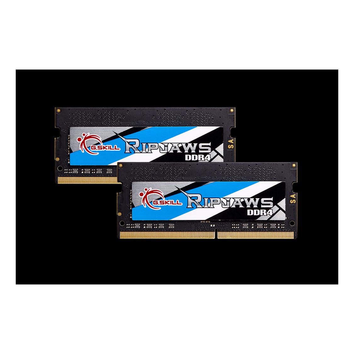 G.Skill Ripjaws SODIMM DDR4-2666 - 16GB - CL19 - Dual Channel (2 pcs) - Intel XMP - Sort