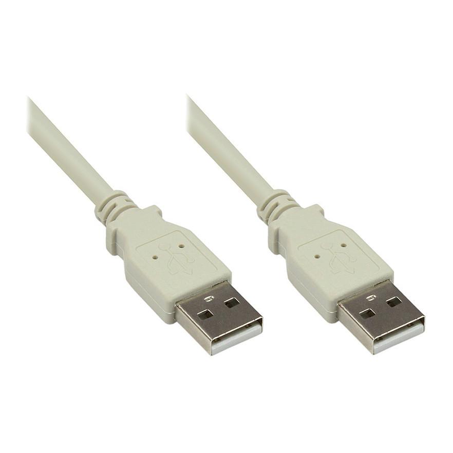 USB 2.0-kabel Good Connections A-A - grå, 1,8 m
