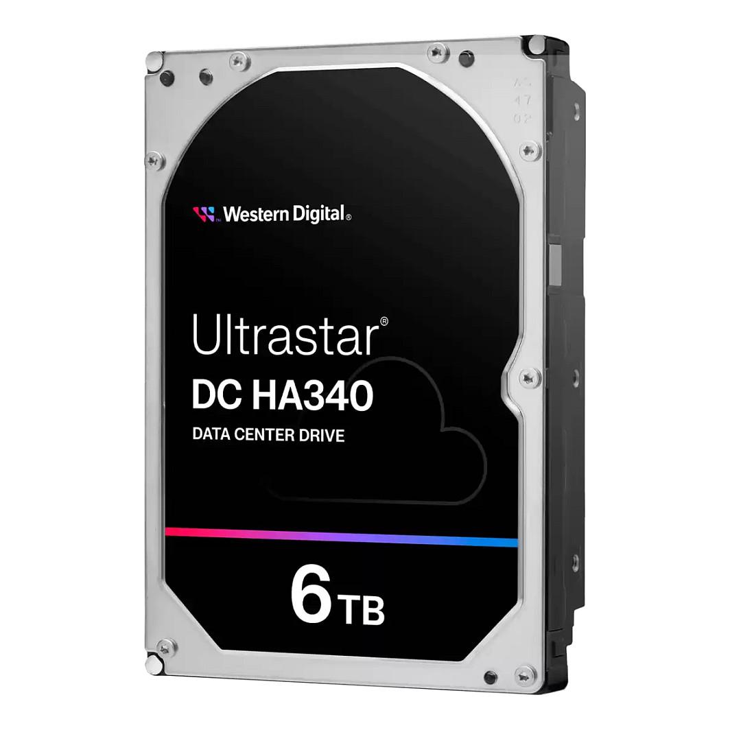 Western Digital Ultrastar DC HA340 6 TB 3,5" intern harddisk SATA 6 Gb/s 7200 rpm
