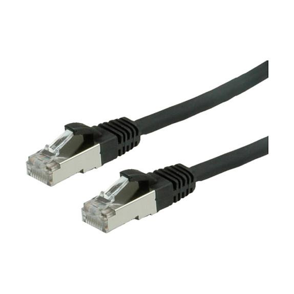 Netværkskabel VALUE Cat.6 Class E S/FTP PiMF LSOH - sort