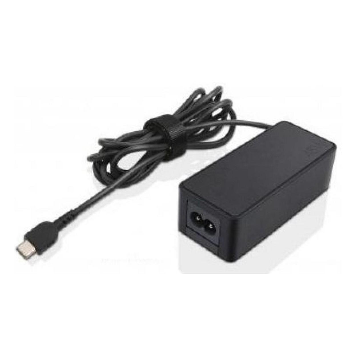 Lenovo 45W Standard AC Adapter (USB Type-C) - Strømforsyningsadapter - AC 100-240 V - 45 Watt - Danmark - CRU