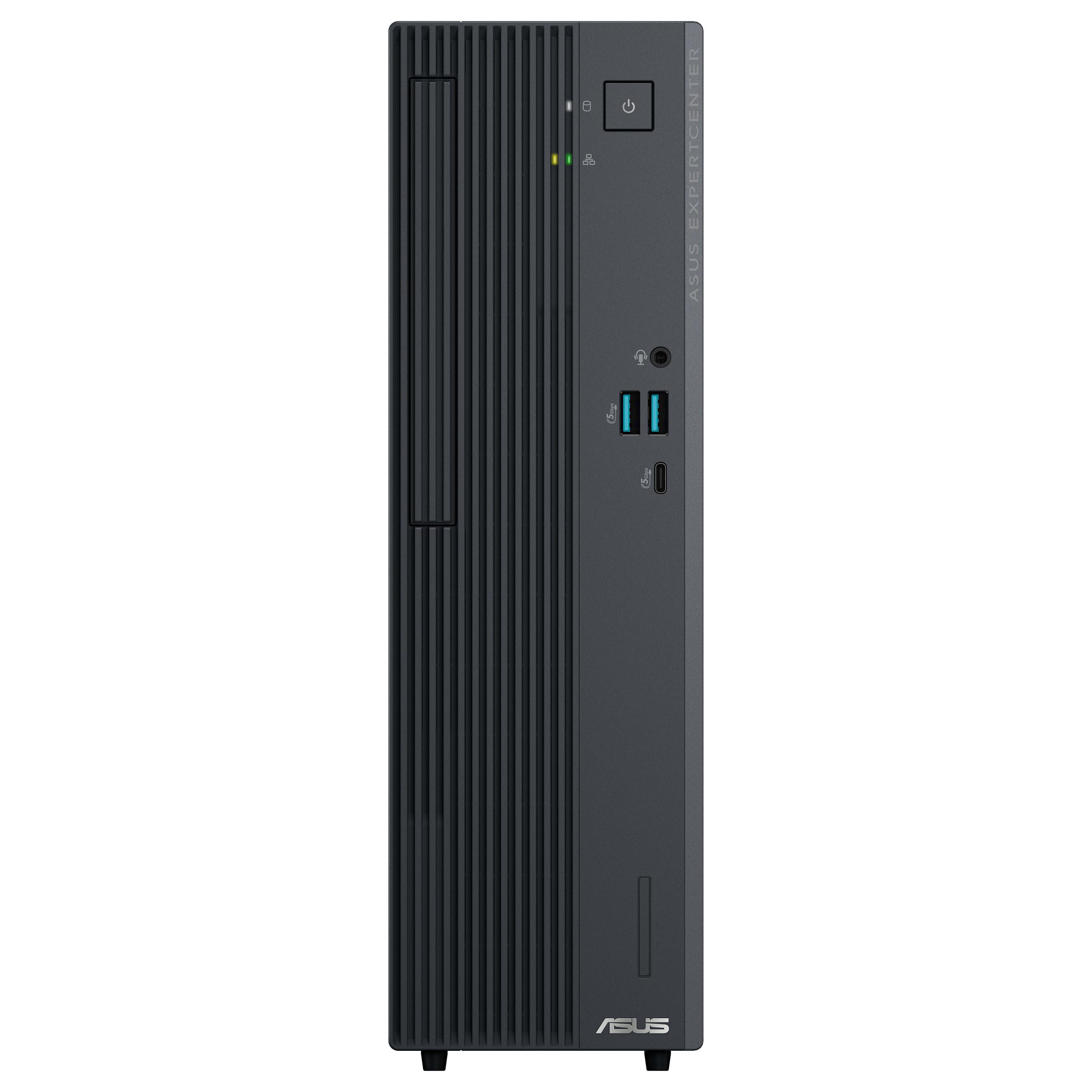 ASUS ExpertCenter P500 SFF P500SV-07240H0040 - SFF Core 7 240H / op til 5.2 GHz - RAM 16 GB - SSD 512 GB - NVMe - Intel Graphics - IEEE 802.11ax (Wi-Fi 6), Bluetooth 5.4, Gigabit Ethernet - intet OS - skærm: ingen - grå