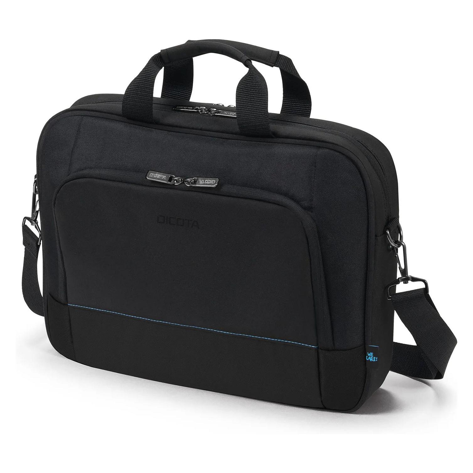 Dicota D3250804 computertaske til 16" laptop - sort briefcase i genanvendt polyester