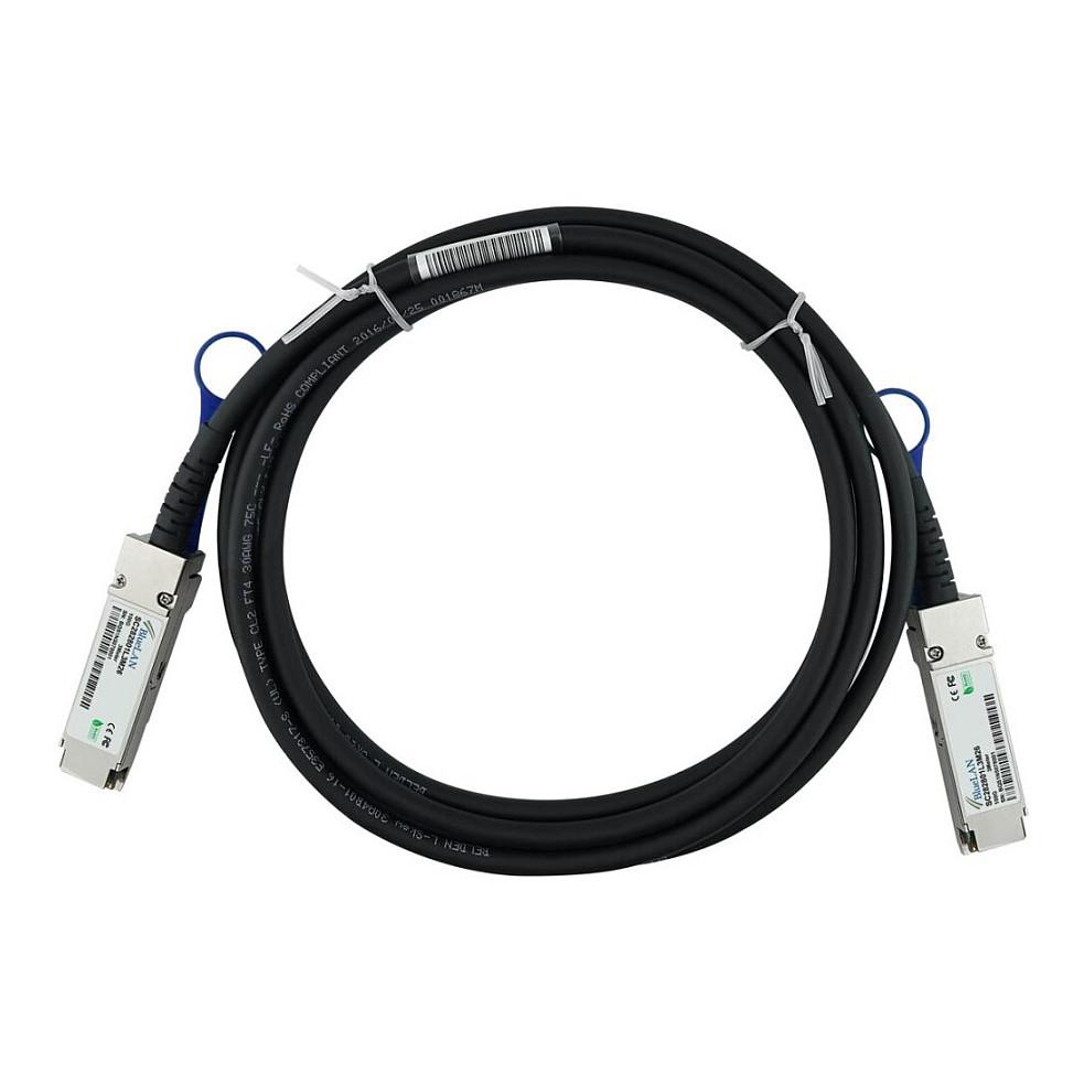 DAC-kabel BlueOptics ACC763-10000S-BL QSFP28 3 m