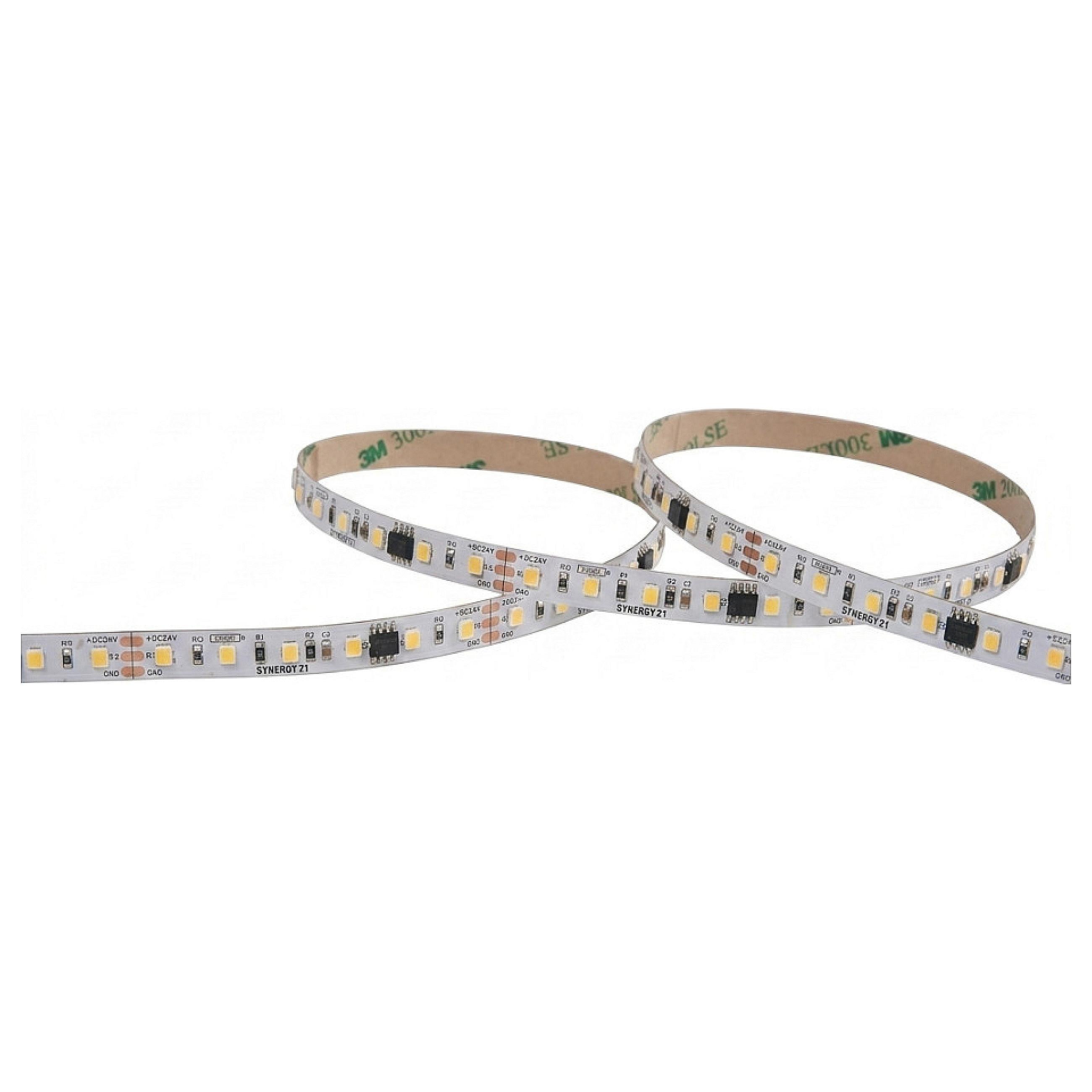 LED fleksstrimmel Synergy 21 2835 120 NW pixel DC24V WS2811 IP20