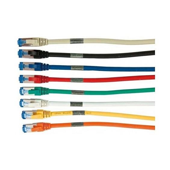 Patchkabel RJ45 CAT6A 500Mhz 015m blau SSTPSFTP AWG26 LSZH Synergy 21
