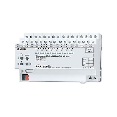 Jalousieaktor JUNG 2508 REGHE - 8-kanals AC 230 V / 4-kanals DC 12-48 V