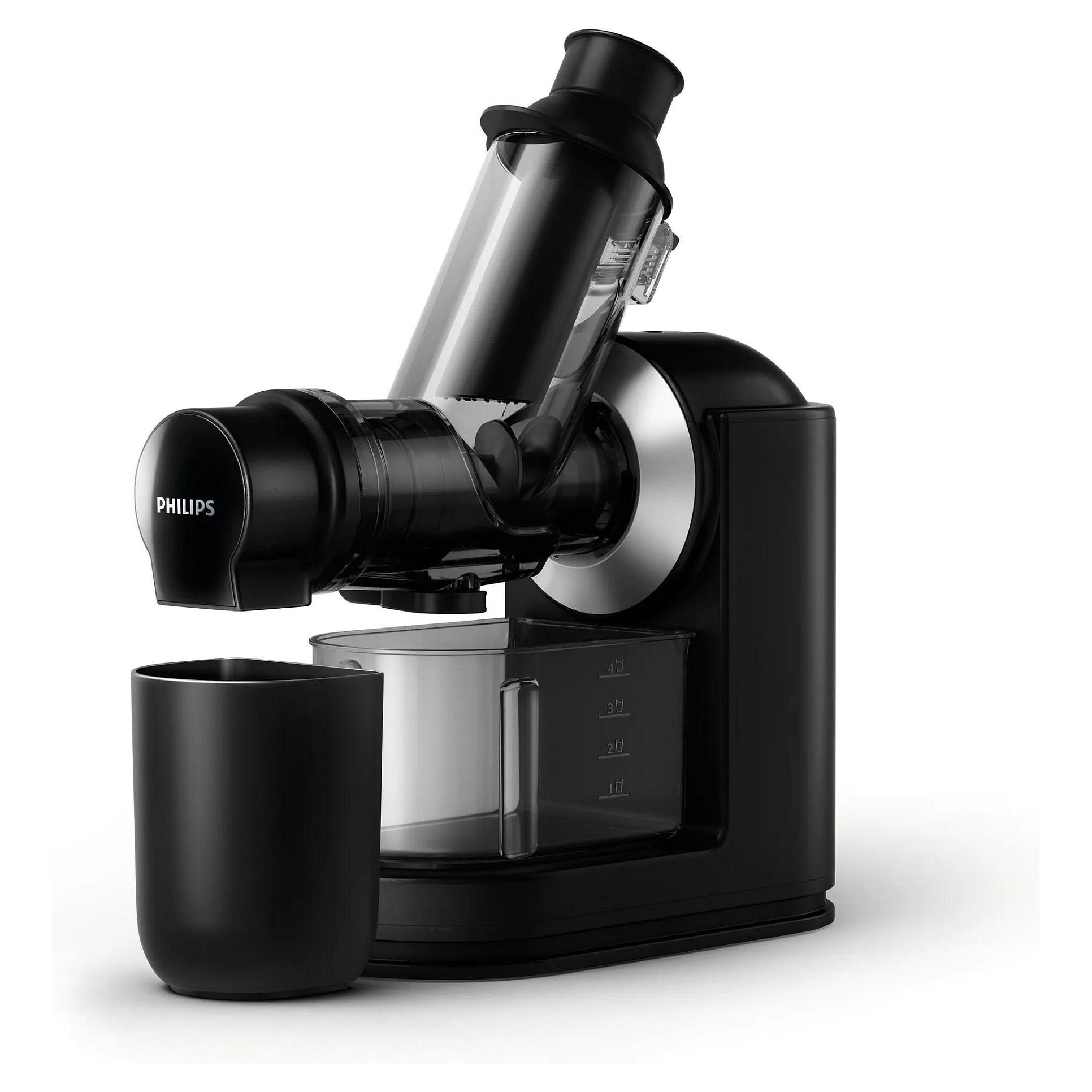 Philips Viva Collection HR1889/70 slowjuicer 150 W 1 L, sort/sølv