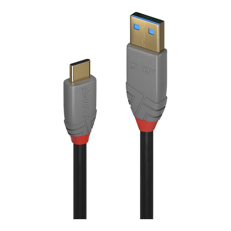 Lindy Anthra Line - USB 3.2 Type A to C Cable - 1m