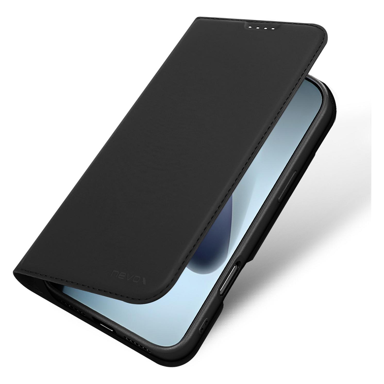 nevox Vario Series Bookcase iPhone 17 Pro schwarz