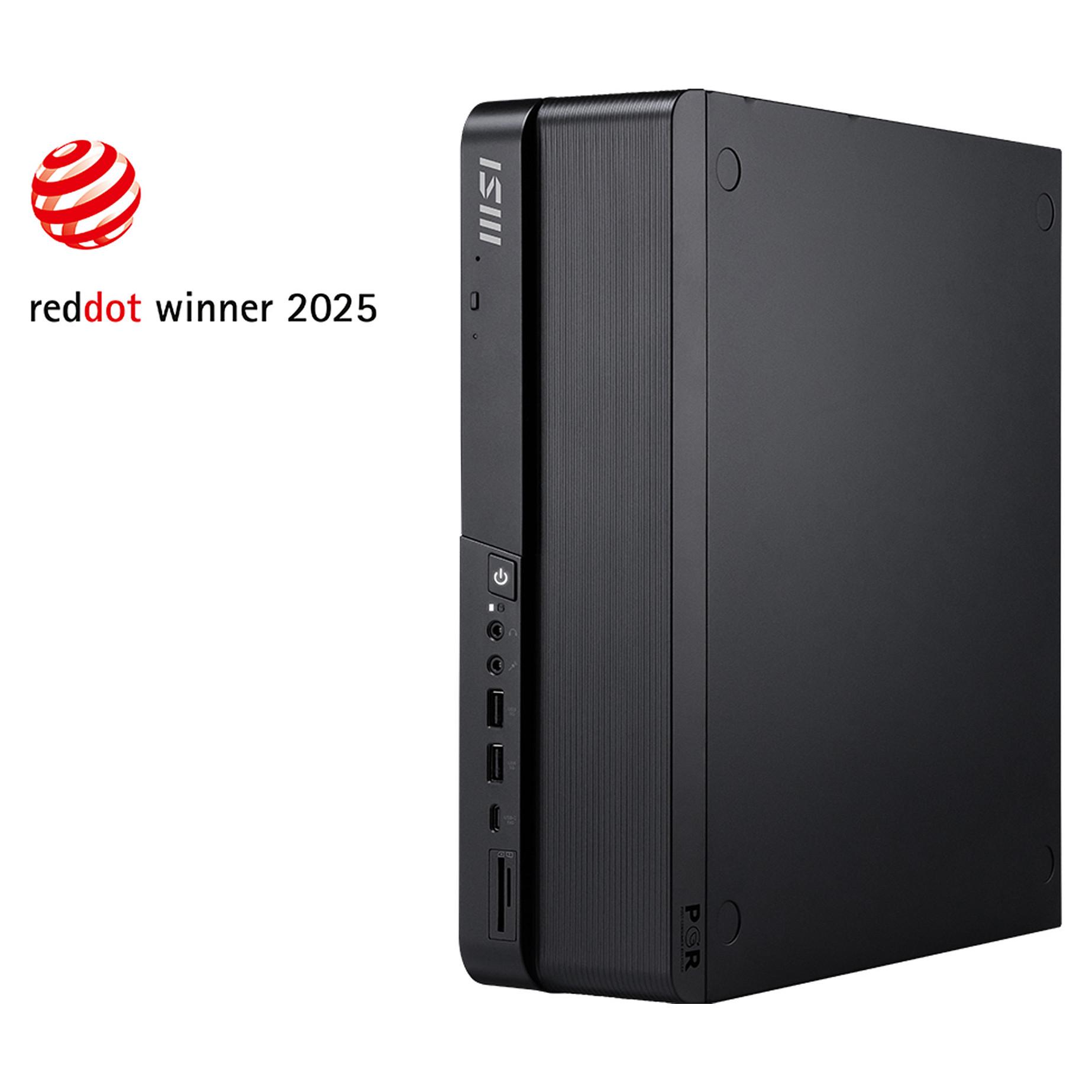 MSI PRO DP80 AI A2G 083XEU - CFF Core Ultra 5 225 / op til 4.9 GHz - RAM 16 GB - SSD 512 GB - NVMe - Intel Graphics - Gigabit Ethernet, 2.5 Gigabit Ethernet, IEEE 802.11ax (Wi-Fi 6E), Bluetooth 5.3 - intet OS - skærm: ingen