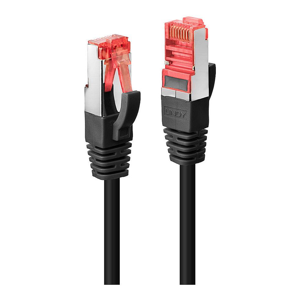 Netværkskabel Lindy 47775 Cat6 S/FTP RJ45 0,3 m - sort