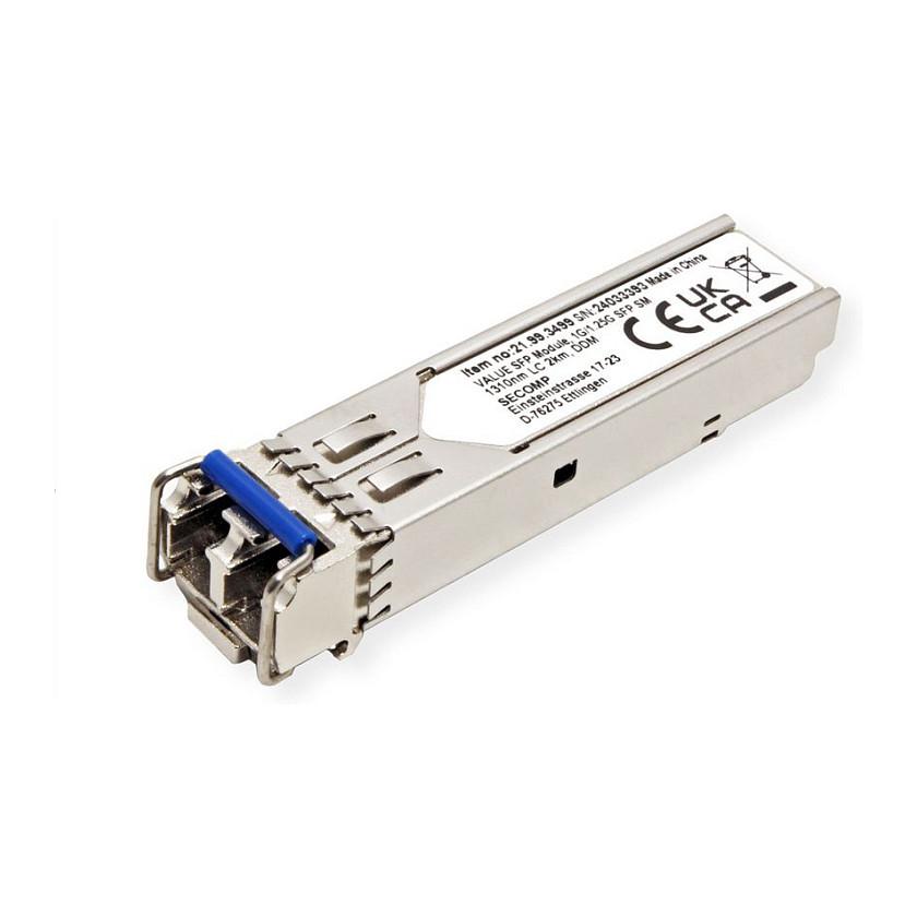 SFP-modul VALUE 21.99.3499 LX/LC 1,25G singlemode