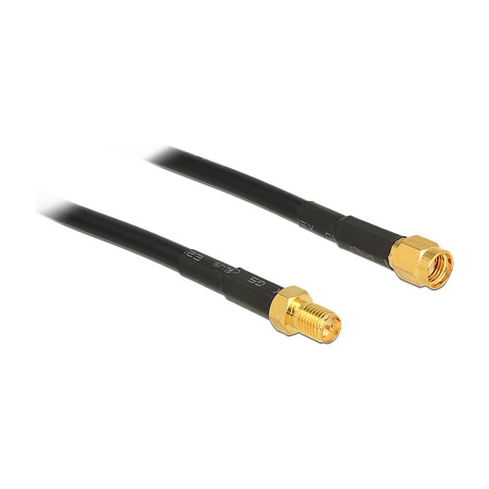 Antennekabel DeLOCK RP-SMA (ST-BU) - 1 m