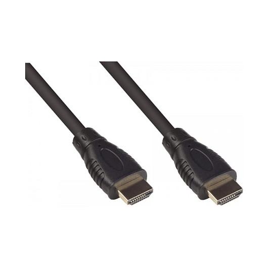 HDMI-kabel Good Connections 2.0 - sort, 1 m