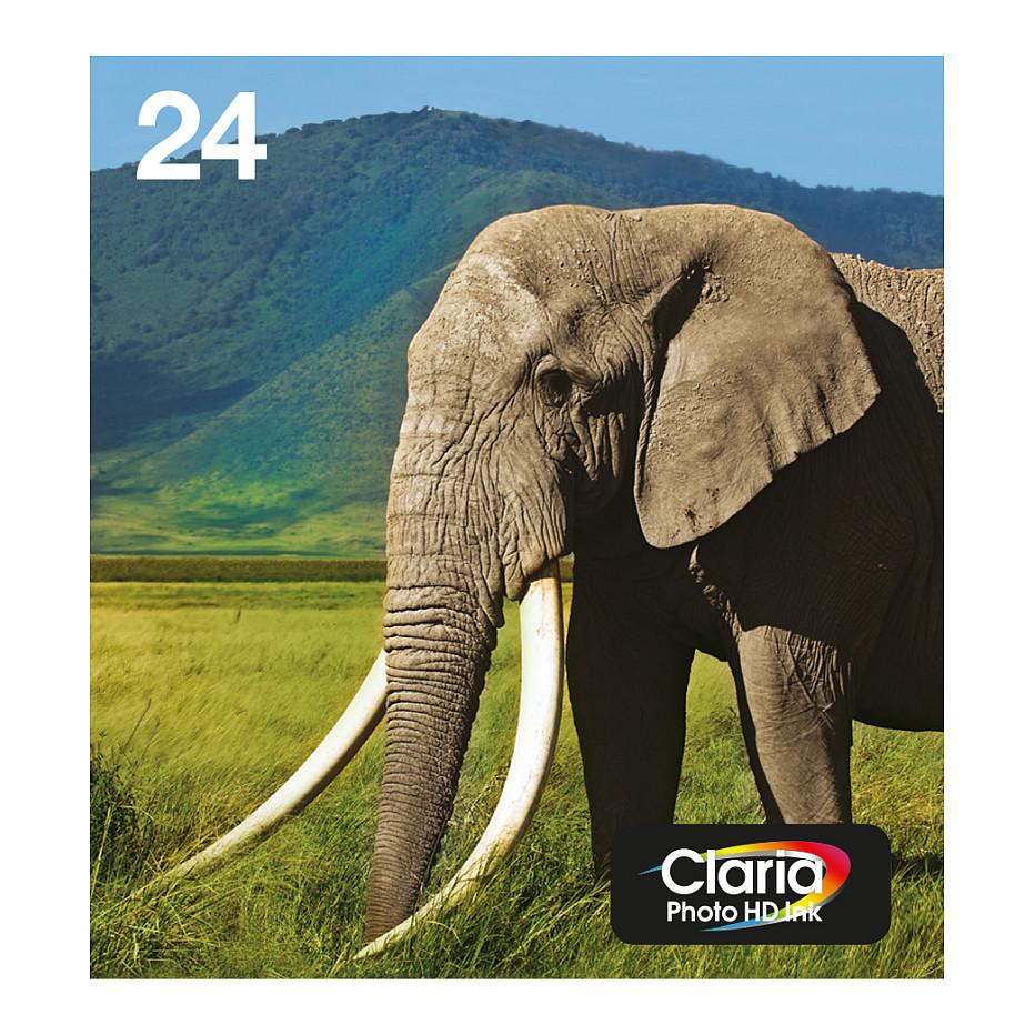 Blækpatron-multipakke Epson 24 Elephant Claria Photo HD EasyMail - 6 farver