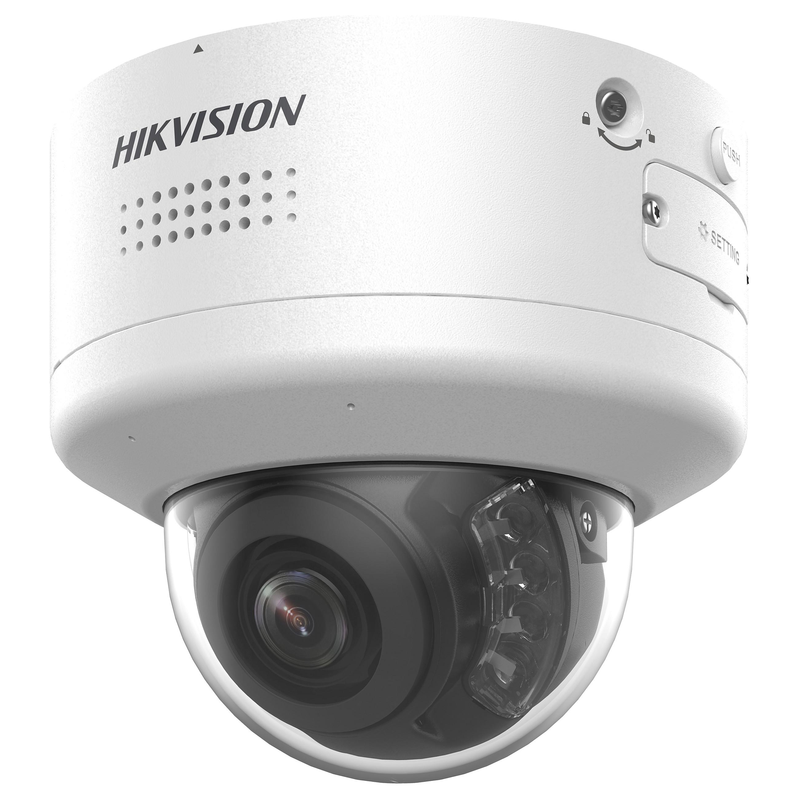 Hikvision Pro Series with AcuSense DS-2CD2746G2H-IPTRZS2U/SL(2.8-12MM) Kuppel IP-sikkerhedskamera Udendørs 2688 x 1520 pixel Loft/væg