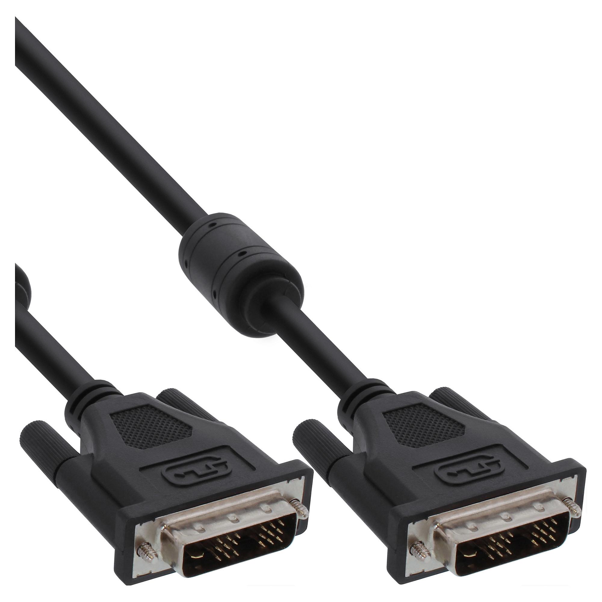 DVI-D kabel InLine 24+1 han/han Dual Link - 2 m
