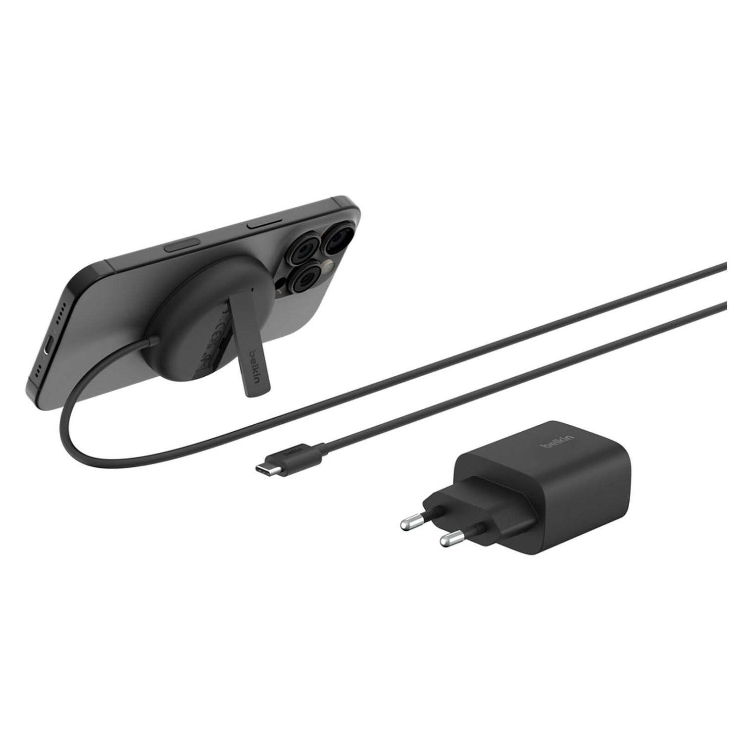 Belkin BOOST↑CHARGE Pro Magnetisk Trådløs Opladningspad - 15W, Qi2, MagSafe-kompatibel - Sort