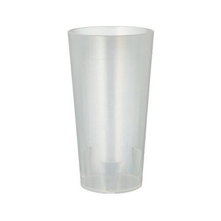 Genanvendelige drikkebægre PAPSTAR 0,4 l - 10 stk., transparent
